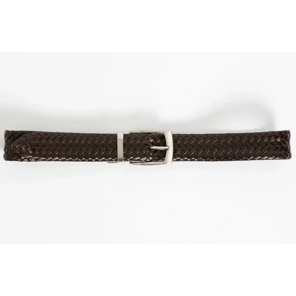 Joseph Abboud Boy Braid Belt Reversible Black/Brown Size 24